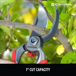 DualCUT 3 in. High Carbon Steel Blade with Full Steel Core Handles Bypass Hand Pruner by Corona 15 DualCUT 3 in. High Carbon Steel Blade with Full Steel Core Handles Bypass Hand Pruner by Corona -GARDEN TOOLS Shop corona pruning shears bp 7100d 1d 1000