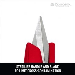 1.25 in. Stainless Steel Hydroponic Finger Micro Snips by Corona 12 1.25 in. Stainless Steel Hydroponic Finger Micro Snips by Corona -GARDEN TOOLS Shop corona pruning shears fs 4110 40 1000