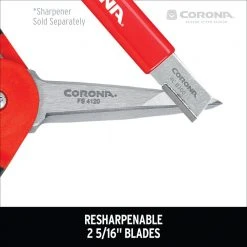 2.25 in. Stainless Steel Blade with Soft Touch Grip Hydroponic Micro Snips by Corona -GARDEN TOOLS Shop corona pruning shears fs 4120 77 1000