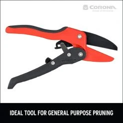 2.625 in. High Carbon Steel Blade with Co-Molded Non-Slip Handles Ratchet Hand Pruner by Corona -GARDEN TOOLS Shop corona pruning shears rp 3230 40 1000