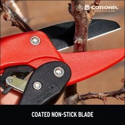 2.625 in. High Carbon Steel Blade with Co-Molded Non-Slip Handles Ratchet Hand Pruner by Corona -GARDEN TOOLS Shop corona pruning shears rp 3230 66 1000