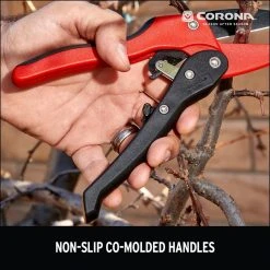 2.625 in. High Carbon Steel Blade with Co-Molded Non-Slip Handles Ratchet Hand Pruner by Corona -GARDEN TOOLS Shop corona pruning shears rp 3230 a0 1000