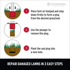 MAX 38 in. SodPLUGGER with Carbon Steel Handle by Corona -GARDEN TOOLS Shop corona specialty garden tools lg13725 77 1000