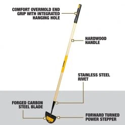55 in. Wood Handle Turf Edger by DEWALT -GARDEN TOOLS Shop dewalt edgers dxlha2613 fa 1000