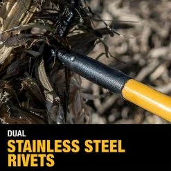 52 in. Fiberglass Handle 5-Tine Garden Fork by DEWALT -GARDEN TOOLS Shop dewalt garden forks dxlha2615 fa 1000