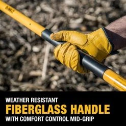 60 in. Fiberglass Handle 16-Tine Bow Rake by DEWALT -GARDEN TOOLS Shop dewalt landscaping rakes dxlha2606 31 1000