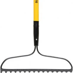 60 in. Fiberglass Handle 16-Tine Bow Rake by DEWALT -GARDEN TOOLS Shop dewalt landscaping rakes dxlha2606 4f 1000
