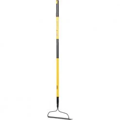 60 in. Fiberglass Handle 16-Tine Bow Rake by DEWALT -GARDEN TOOLS Shop dewalt landscaping rakes dxlha2606 c3 1000