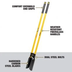 46 in. Fiberglass Handle Post Hole Digger by DEWALT -GARDEN TOOLS Shop dewalt post hole diggers dxlha2607 44 1000