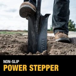 32 in. Fiberglass D-Handle Drain Spade by DEWALT -GARDEN TOOLS Shop dewalt shovels dxlha2605 66 1000