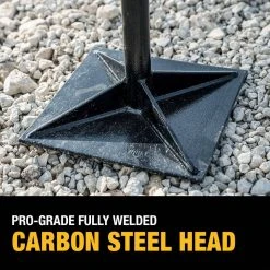 44.88 in. Steel Tamper by DEWALT -GARDEN TOOLS Shop dewalt tampers dxlha2617 1d 1000