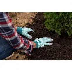 Women's Large Leather Palm with Knit Wrist Garden Glove by Digz 12 Women's Large Leather Palm with Knit Wrist Garden Glove by Digz -GARDEN TOOLS Shop digz gardening gloves 73867 012 44 1000