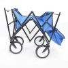 Belle Garden Shopping Folding Wagon Beach Cart in Blue by DIRECT WICKER -GARDEN TOOLS Shop direct wicker garden carts w22721200 64 1000