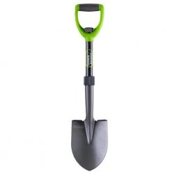 26.5 in. D x 5.25 in. Carbon Steel Blade, Plastic D-Handle Compact Collapsible Trenching Mini-Shovel by Earthwise 11 26.5 in. D x 5.25 in. Carbon Steel Blade, Plastic D-Handle Compact Collapsible Trenching Mini-Shovel by Earthwise -GARDEN TOOLS Shop earthwise shovels 302ew 1f 1000
