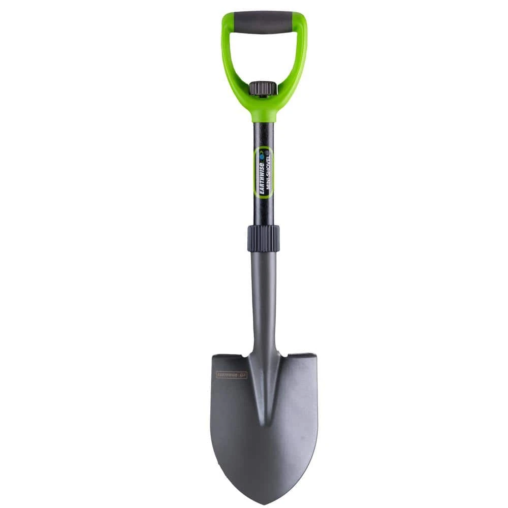26.5 in. D x 5.25 in. Carbon Steel Blade, Plastic D-Handle Compact Collapsible Trenching Mini-Shovel by Earthwise 6 26.5 in. D x 5.25 in. Carbon Steel Blade, Plastic D-Handle Compact Collapsible Trenching Mini-Shovel by Earthwise - Image 4
