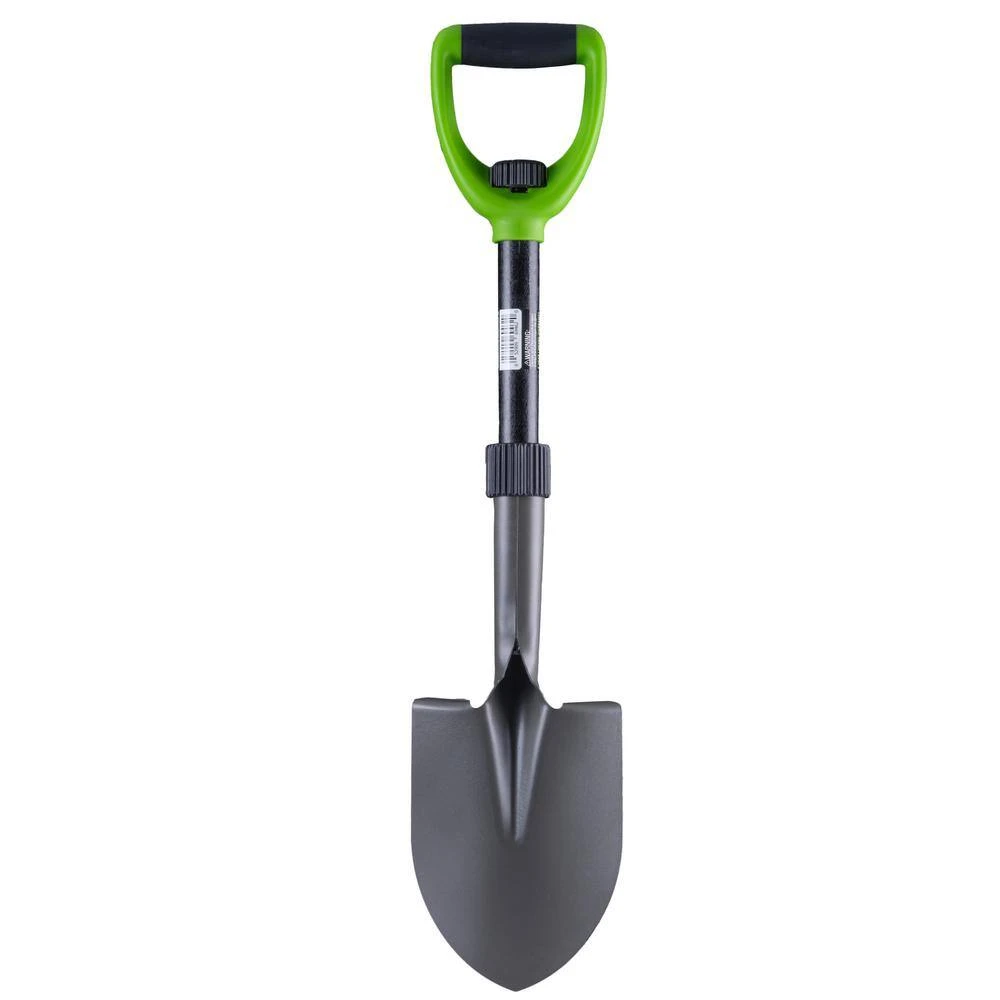 26.5 in. D x 5.25 in. Carbon Steel Blade, Plastic D-Handle Compact Collapsible Trenching Mini-Shovel by Earthwise 7 26.5 in. D x 5.25 in. Carbon Steel Blade, Plastic D-Handle Compact Collapsible Trenching Mini-Shovel by Earthwise - Image 5