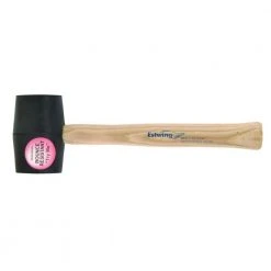 18 oz. Deadhead Rubber Mallet Hickory Handle by Estwing -GARDEN TOOLS Shop estwing mallets dh 18 fa 1000