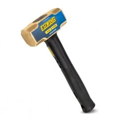 4 lbs. Brass Sledge Hammer with 12 in. Indestructible Handle by Estwing