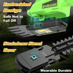15.74 in. 20-Volt Cordless Grass Shears, Handheld Grass Trimmer, 2 in 1 Electric Grass Clippers and Power Hedge Shears by EVEAGE 14 15.74 in. 20-Volt Cordless Grass Shears, Handheld Grass Trimmer, 2 in 1 Electric Grass Clippers and Power Hedge Shears by EVEAGE -GARDEN TOOLS Shop eveage hedge shears lslbjipx1 20v 708 ycq 1f 1000