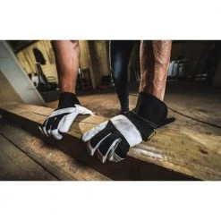 Goatskin Leather Gloves with Safety Cuff by FIRM GRIP -GARDEN TOOLS Shop firm grip gardening gloves 5053 27 31 1000