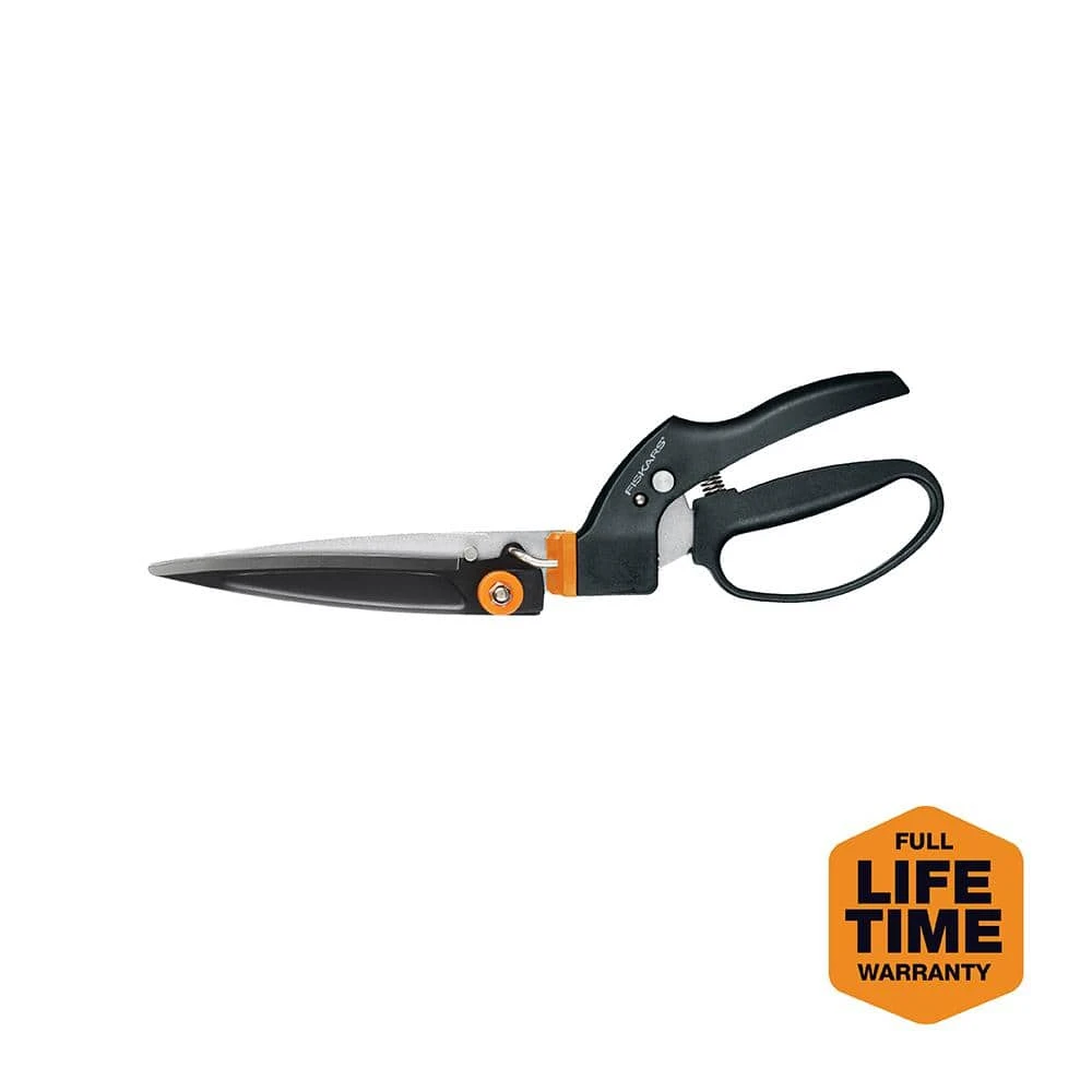 5 in. Steel Rotating Blades Loop-Handled Grass Shears by Fiskars 3 5 in. Steel Rotating Blades Loop-Handled Grass Shears by Fiskars