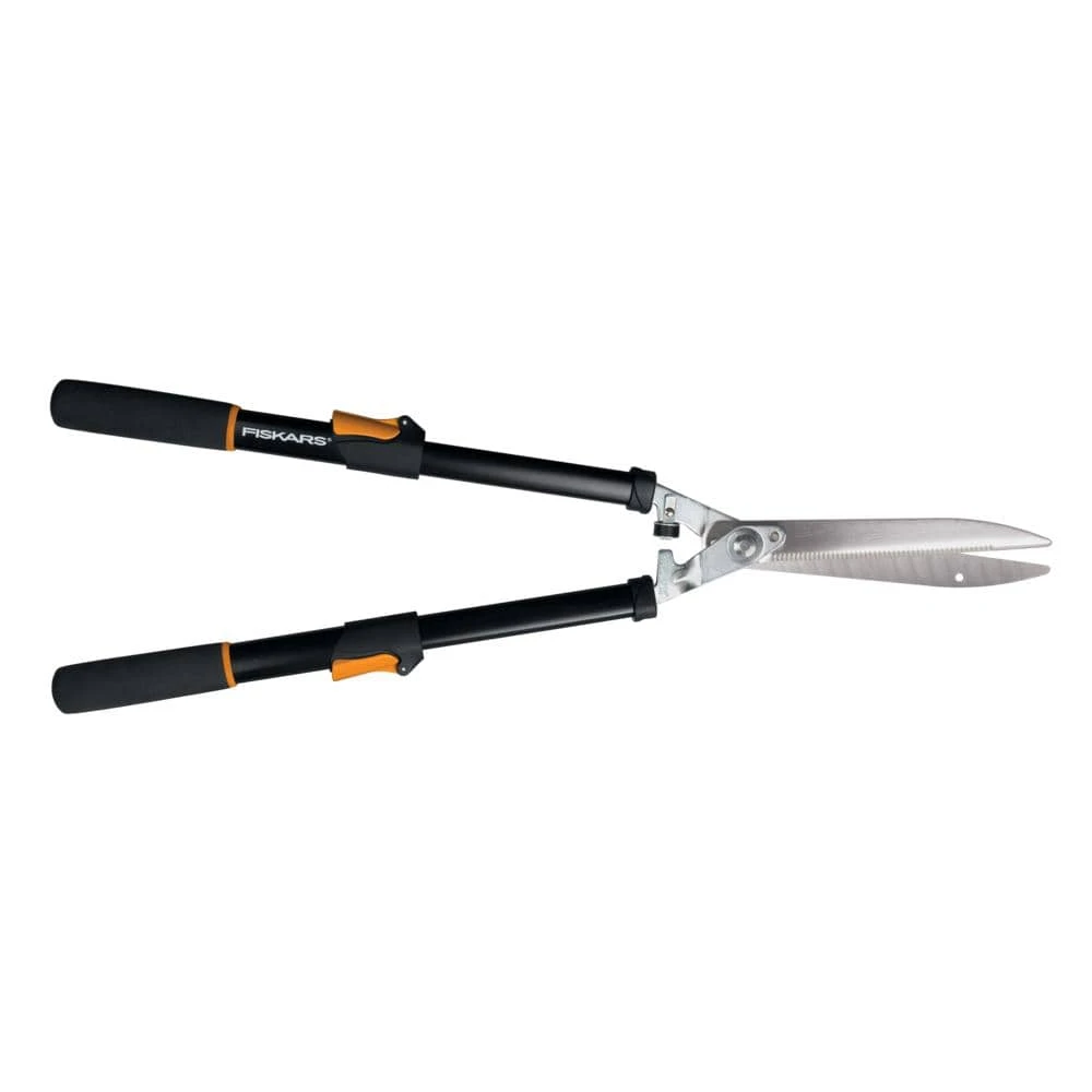 Fiskars 5.5 in. Bypass Pruner Plus Telescoping 9 in. Hedge Shears Combo 9 Fiskars 5.5 in. Bypass Pruner Plus Telescoping 9 in. Hedge Shears Combo - Image 7