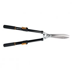 9 in. Power-Lever Steel Blade Telescoping Steel Handle Hedge Shears by Fiskars -GARDEN TOOLS Shop fiskars hedge shears 391690 66 1000