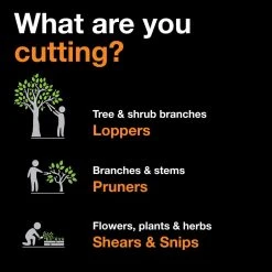 1-1/4 in. Cut Capacity, Titanium Coated Steel Blade, 15 in. PowerGear Anvil Lopper by Fiskars -GARDEN TOOLS Shop fiskars loppers 379722 1007 a0 1000