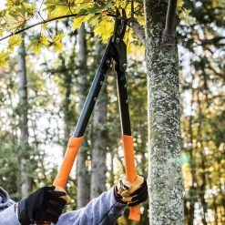 Pro 2 in. Cut Steel High Carbon Blade with Aluminum Handled Bypass Lopper by Fiskars 20 Pro 2 in. Cut Steel High Carbon Blade with Aluminum Handled Bypass Lopper by Fiskars -GARDEN TOOLS Shop fiskars loppers 394901 77 1000
