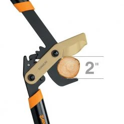 2 in. Cut Capacity Titanium Coated Blade,32 in.Length, PowerGear2 Bypass Lopper by Fiskars -GARDEN TOOLS Shop fiskars loppers 398542 c3 1000