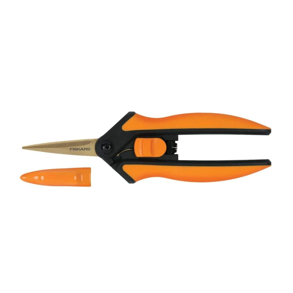 1.75 in. Titanium Coated Microtip Pruning Snip Pruning Shears (2-Pack) by Fiskars 7 1.75 in. Titanium Coated Microtip Pruning Snip Pruning Shears (2-Pack) by Fiskars - Image 5