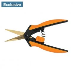 1.75 in. Titanium Coated Stainless Steel Micro Tip Pruner by Fiskars