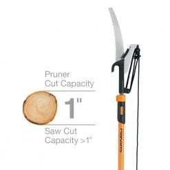 1 in. Cut Capacity Steel Blade Fiberglass Handled 12 ft. Tree Pruner by Fiskars 14 1 in. Cut Capacity Steel Blade Fiberglass Handled 12 ft. Tree Pruner by Fiskars -GARDEN TOOLS Shop fiskars tree pruners 393951 1001 a0 1000