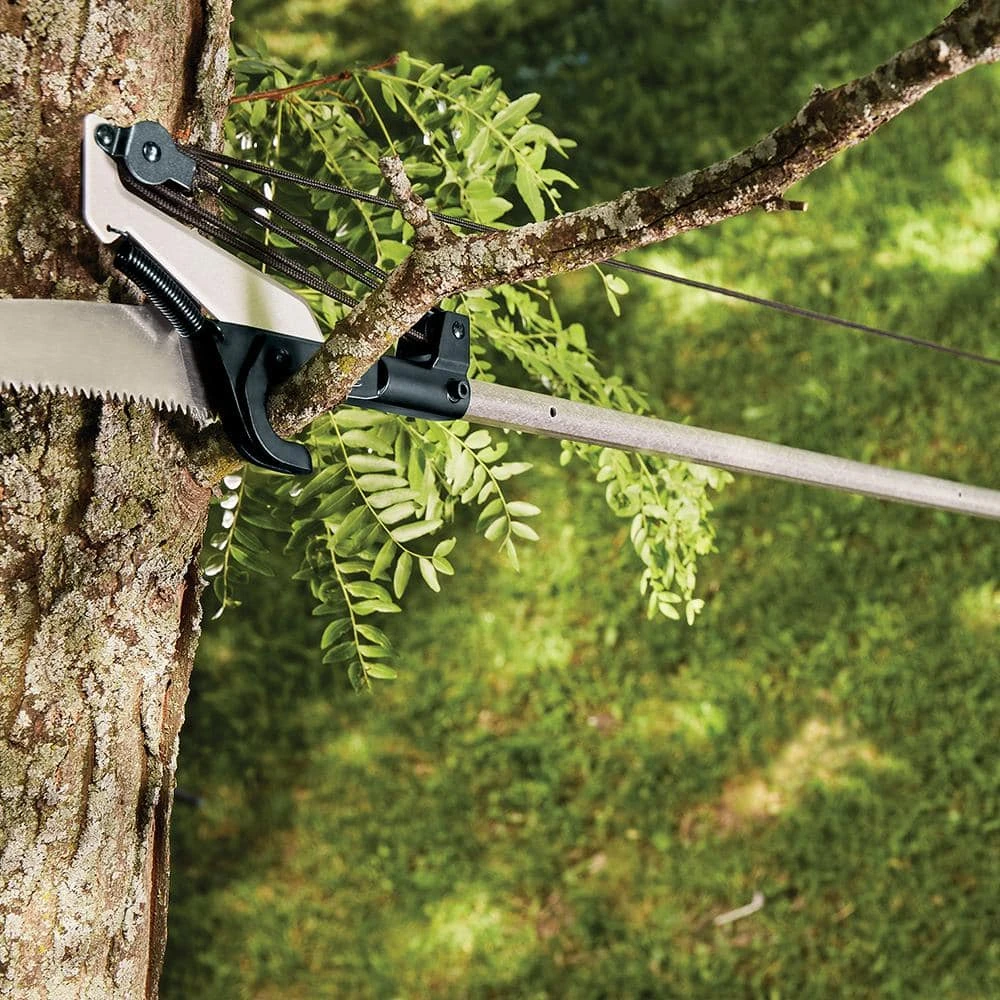 1 in. Cut Capacity Steel Blade Fiberglass Handled 12 ft. Tree Pruner by Fiskars 4 1 in. Cut Capacity Steel Blade Fiberglass Handled 12 ft. Tree Pruner by Fiskars - Image 2