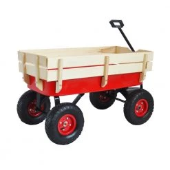 3 cu. ft. Outdoor Steel Shopping Utility Wagon Garden Cart in Red Wheel by Flynama 14 3 cu. ft. Outdoor Steel Shopping Utility Wagon Garden Cart in Red Wheel by Flynama -GARDEN TOOLS Shop flynama garden carts flw22702956q 44 1000