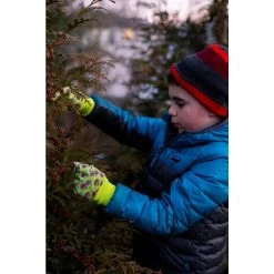 Soft Jersey Kids Green/Red/Blue Gloves (3-Pair) by G & F Products -GARDEN TOOLS Shop g f products gardening gloves 1823 3 31 1000