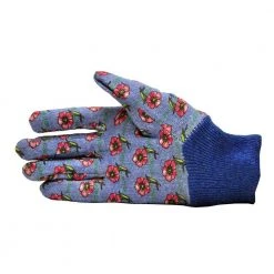 Soft Jersey Kids Green/Red/Blue Gloves (3-Pair) by G & F Products -GARDEN TOOLS Shop g f products gardening gloves 1823 3 4f 1000