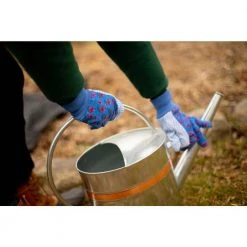 Medium Green/Red/Blue Women Soft Jersey Garden Gloves (3-Pair) by G & F Products -GARDEN TOOLS Shop g f products gardening gloves 1852 3 fa 1000