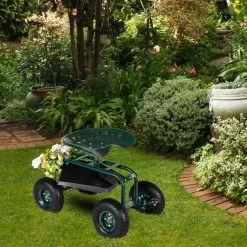 Iron Garden Seat Car by Winado 17 Iron Garden Seat Car by Winado -GARDEN TOOLS Shop garden carts 422660891581 31 1000