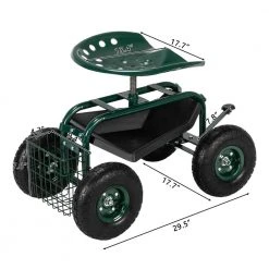 Iron Garden Seat Car by Winado 14 Iron Garden Seat Car by Winado -GARDEN TOOLS Shop garden carts 422660891581 44 1000