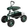 0 cu. ft. Steel Iron Garden Cart by Karl home