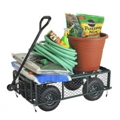 3.54 cu. ft. Collapsible Steel Garden Cart Green Utility Cart Foldable Wagon Cart by Unbranded 20 3.54 cu. ft. Collapsible Steel Garden Cart Green Utility Cart Foldable Wagon Cart by Unbranded -GARDEN TOOLS Shop garden carts cxxgn gi21203w227 gcart01 76 1000