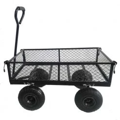 2.8 cu. ft. Steel Garden Cart by Unbranded