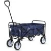 8 cu. ft. Steel Garden Cart with 360-Degree Swivel Wheels & Adjustable Handle, 220 lbs. Weight Capacity, Blue by Unbranded -GARDEN TOOLS Shop garden carts h w113446712 64 1000