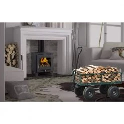 16 cu. ft. Metal Garden Cart Trucks Make It Easier To Transport Firewood by Unbranded -GARDEN TOOLS Shop garden carts h w22721203 fa 1000