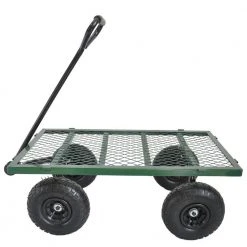 Wagon 3.5 cu. ft. Metal Garden Cart Trucks by Afoxsos -GARDEN TOOLS Shop garden carts hdmx409 c3 1000