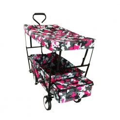 7 cu. ft. Collapsible Folding Metal Outdoor Garden Cart by Afoxsos -GARDEN TOOLS Shop garden carts hdmx448 1f 1000