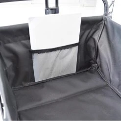 Folding 4 cu. ft. 600D polyester fabric Collapsible Garden Cart with Drink Holder, Adjustable Handles and Double Fabric by Afoxsos 17 Folding 4 cu. ft. 600D polyester fabric Collapsible Garden Cart with Drink Holder, Adjustable Handles and Double Fabric by Afoxsos -GARDEN TOOLS Shop garden carts hdmx488 1f 1000