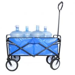 3.6 cu.ft. Steel Garden Cart Folding Blue by Unbranded -GARDEN TOOLS Shop garden carts hp fgc b 76 1000
