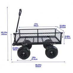3.5 cu.ft. Steel Utility Garden Cart by Unbranded -GARDEN TOOLS Shop garden carts ktdgcp82602 44 1000